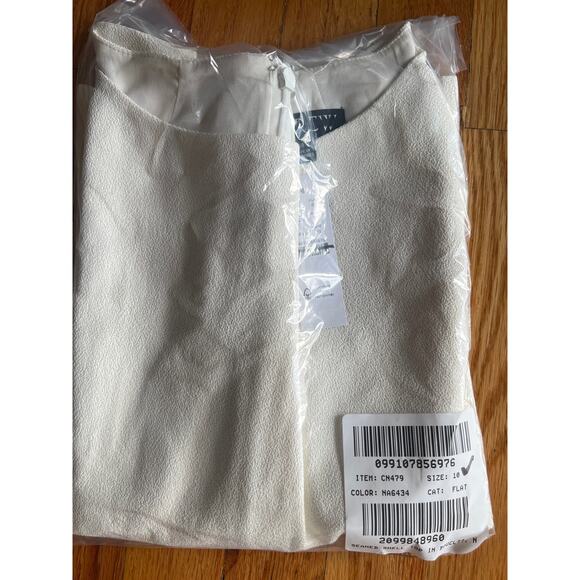 J. Crew Seamed shell top in bouclé Ivory NWT size 10 - Picture 8 of 8